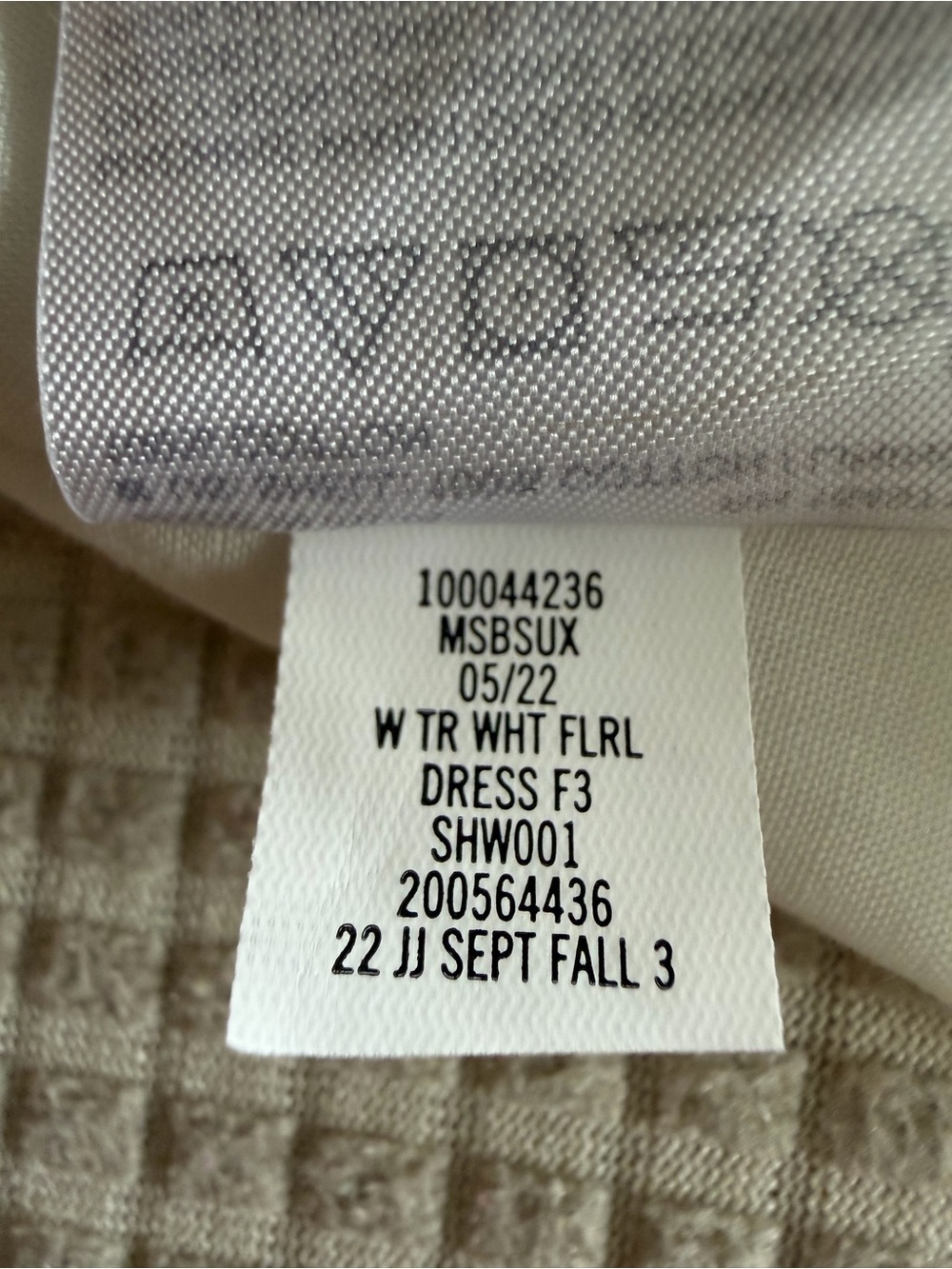Janie and Jack Fall Floral Tiered Dress Girls 16 — Autumn Colors - Picture 9 of 9